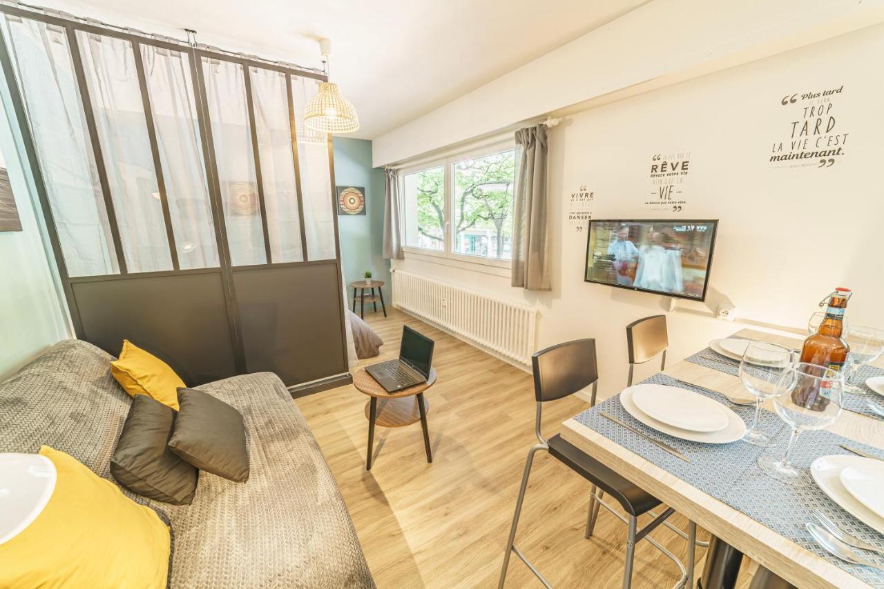 Cosy Studio 108 - Chambery Centre - Stationnement - Gare Zewnętrze zdjęcie