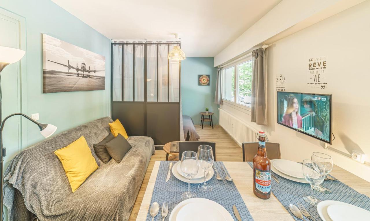 Cosy Studio 108 - Chambery Centre - Stationnement - Gare Zewnętrze zdjęcie