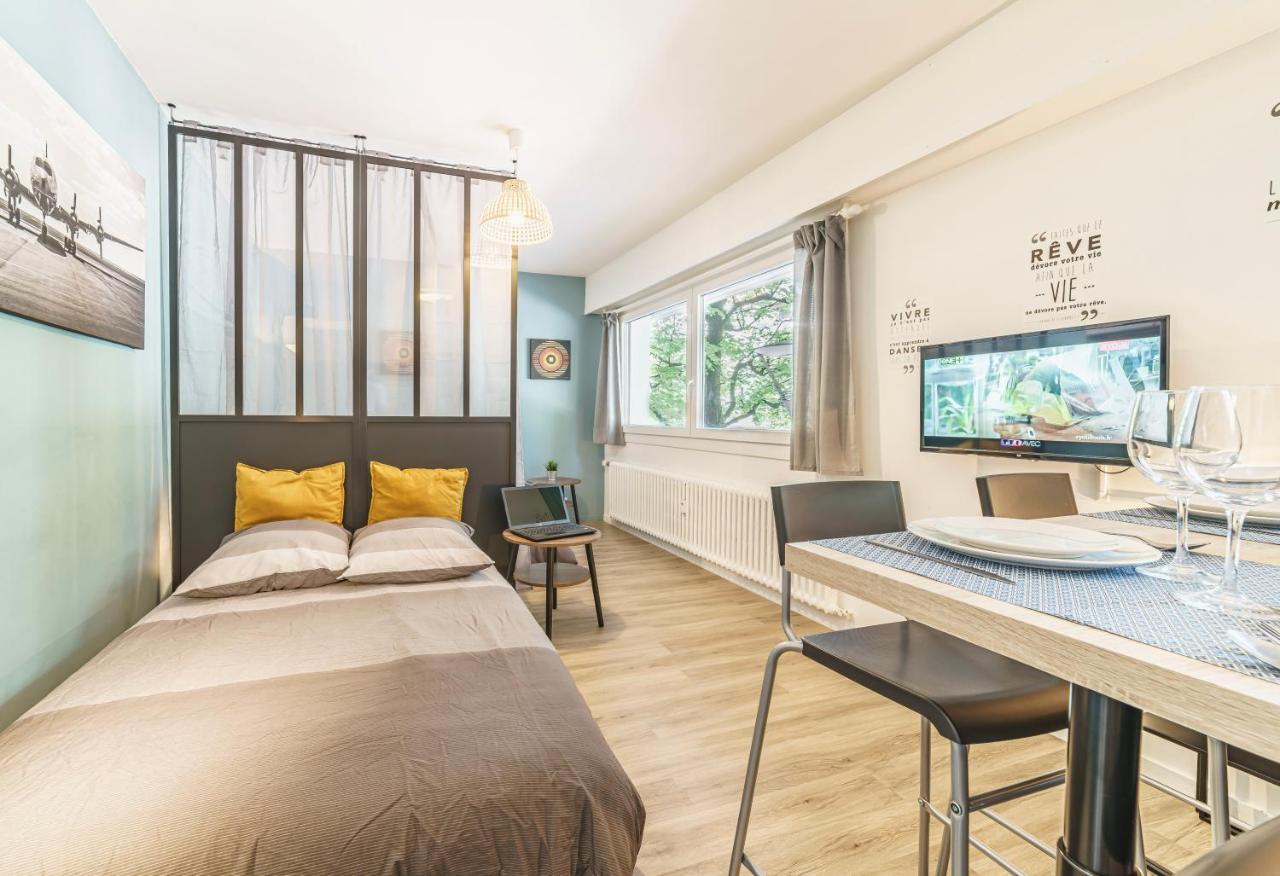 Cosy Studio 108 - Chambery Centre - Stationnement - Gare Zewnętrze zdjęcie